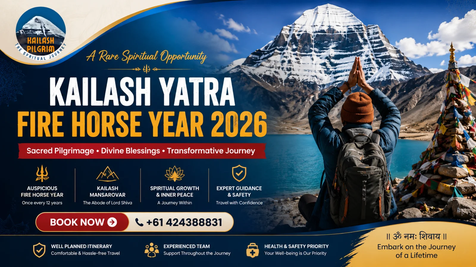 Kailash Yatra Fire Horse Year 2026 | Sacred Pilgrimage